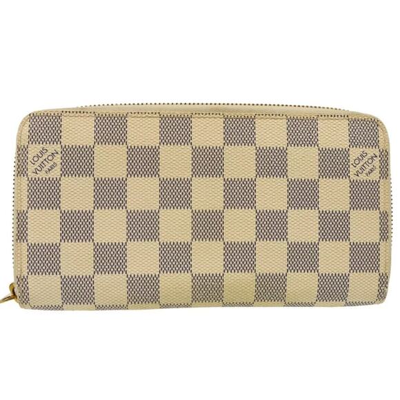 AUTHENTIC LOUIS VUITTON DAMIER AZUR ZIPPY WALLET CA2142 - Picture 1 of 7